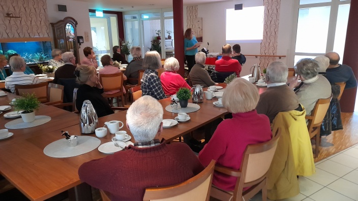 Pannekaukenfrau Jutta Kriesten zu Gast bei der Senioren Union
